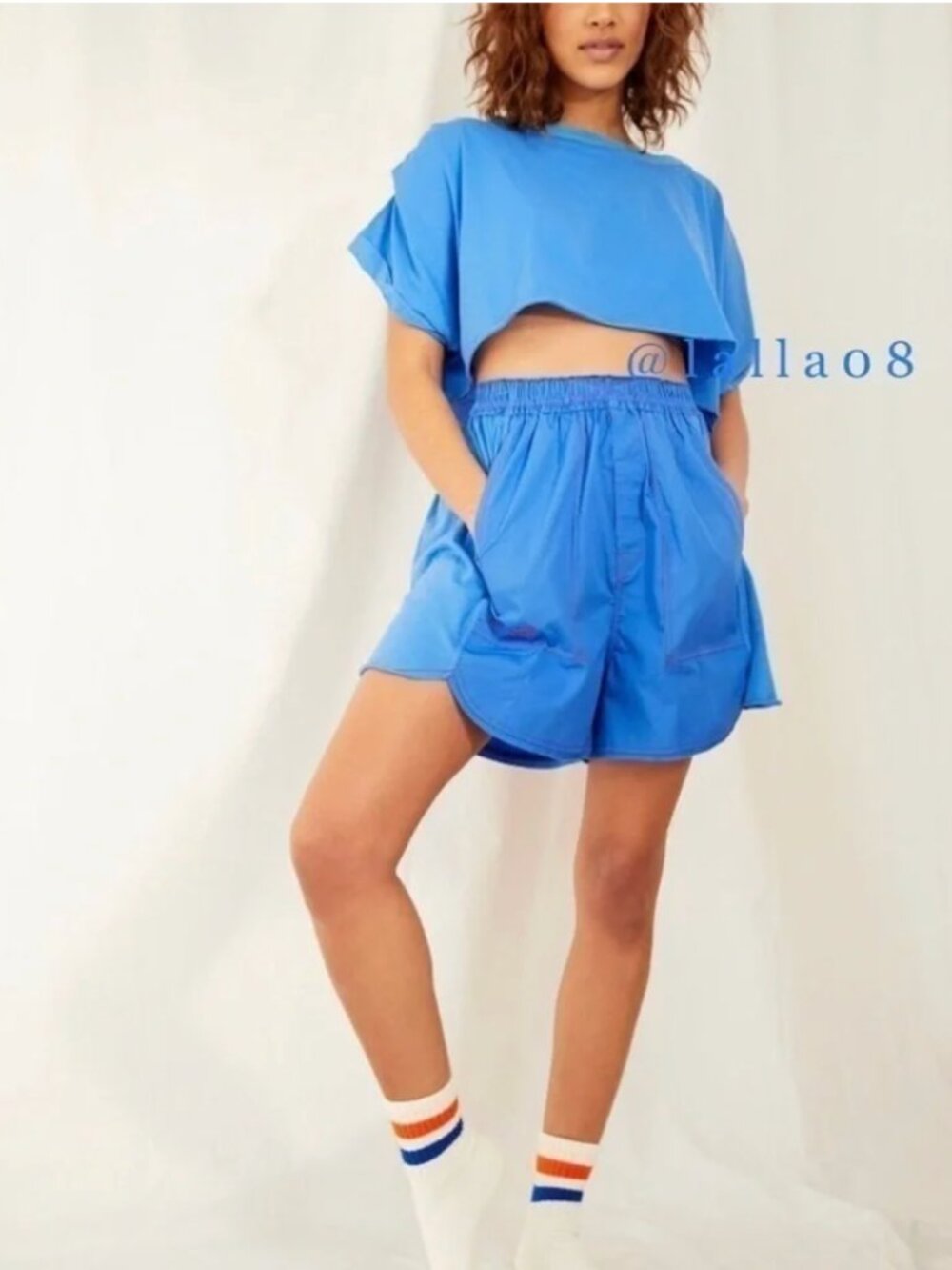 Free People Perfect Pima Boxer & Shirt Two-Piece Set